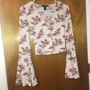 floral crop top